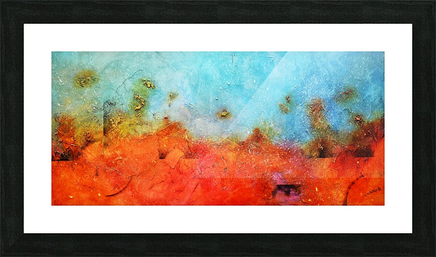 Abstract 45 Picture Frame print