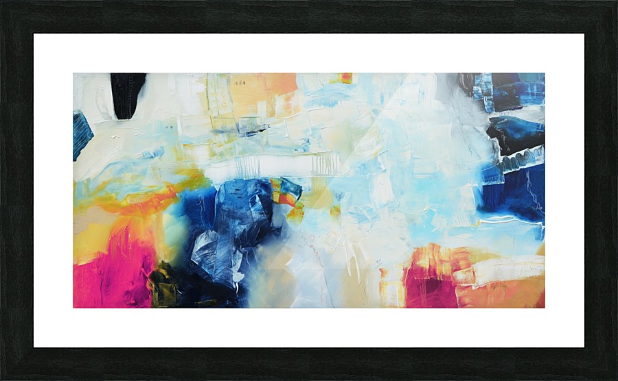 Abstract 42 Picture Frame print