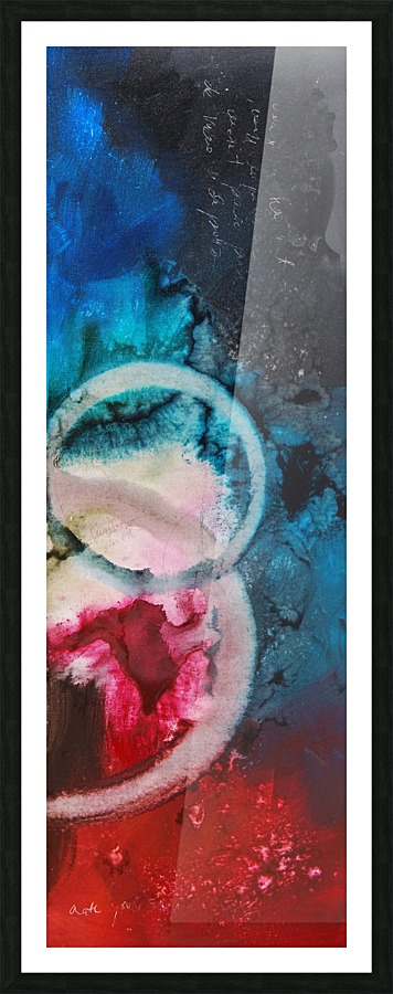 Abstract 52 D Picture Frame print