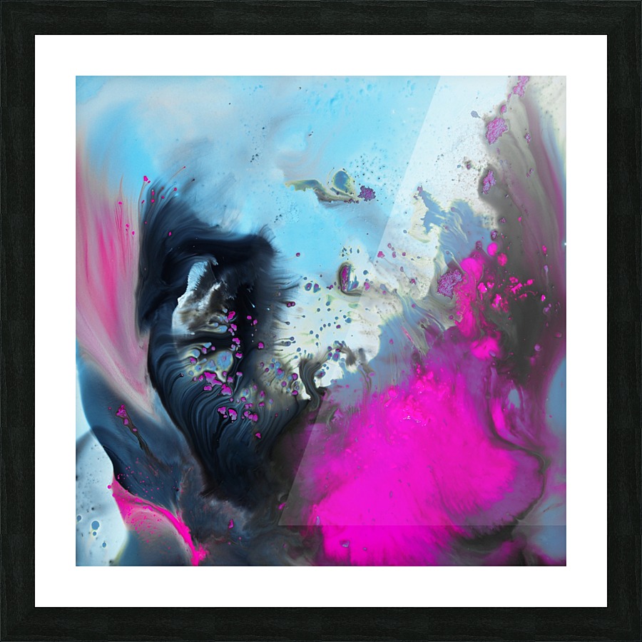 Liquid series 16 Picture Frame print