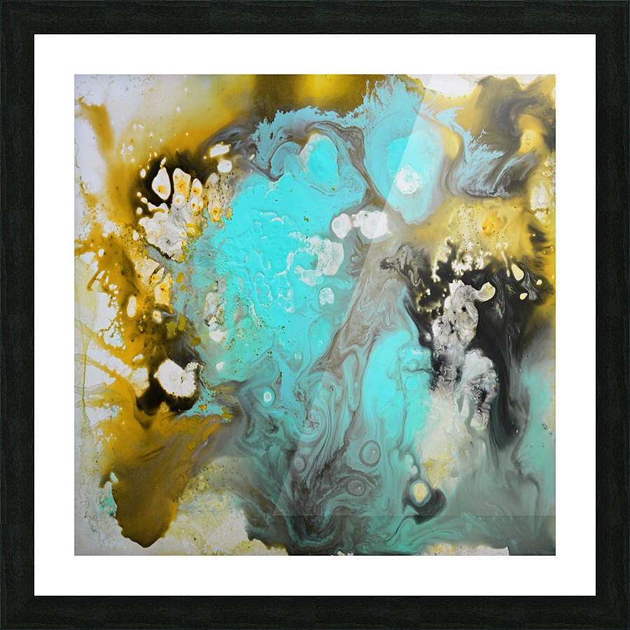 Liquid series 15 Picture Frame print
