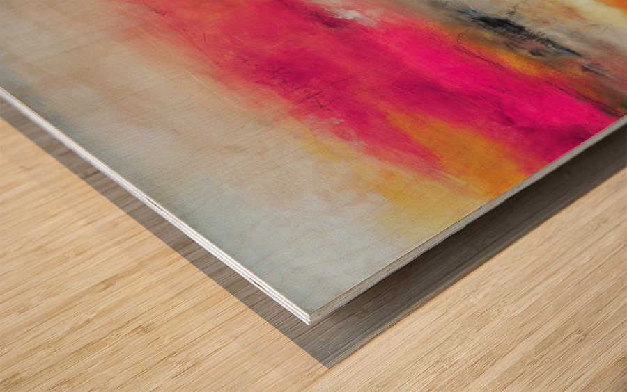 Abstract 20 Wood print