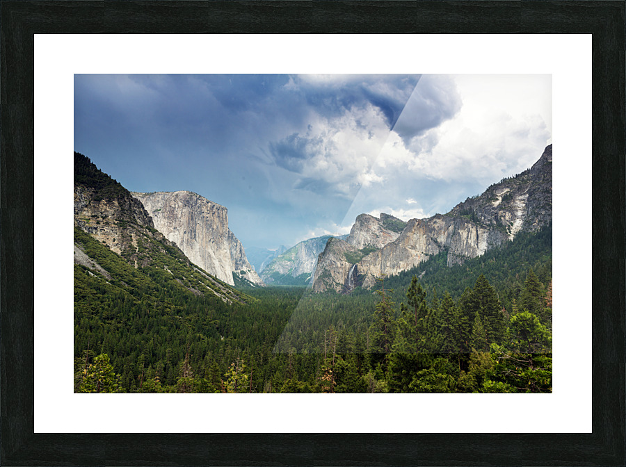 Yosemite Mountains Picture Frame print