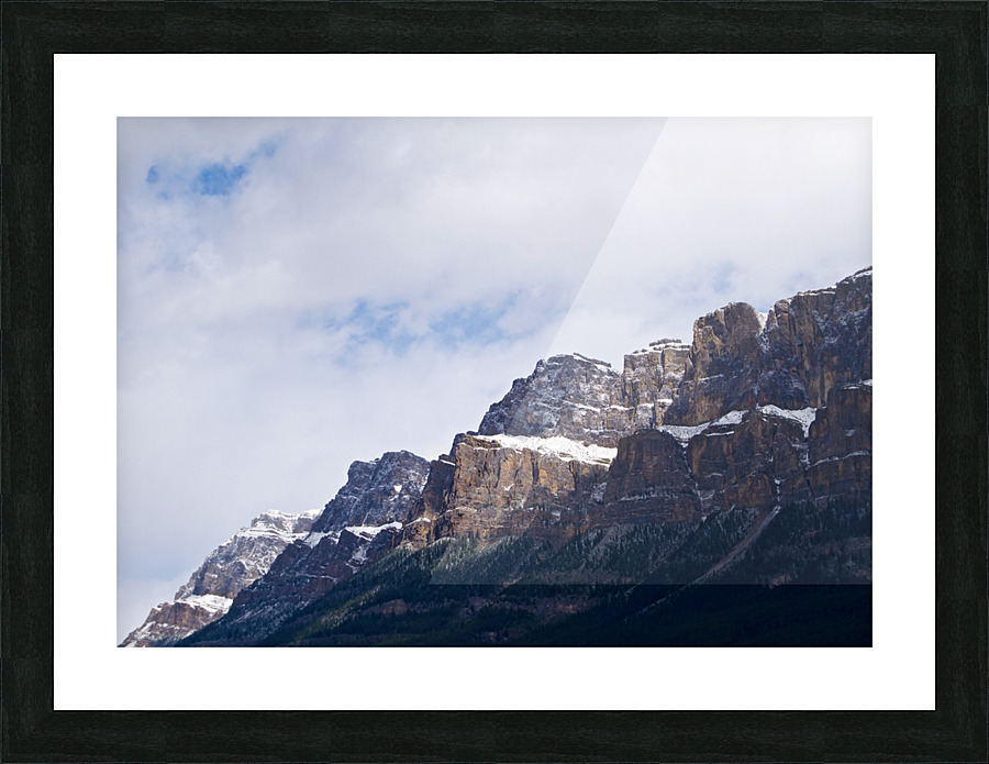 Rocky Mountains Picture Frame print