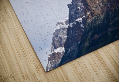 Rocky Mountains InkedArt puzzle