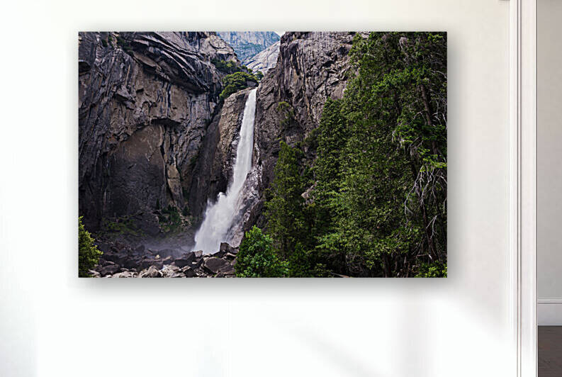 Yosemite Mountain Fall by InkedArt