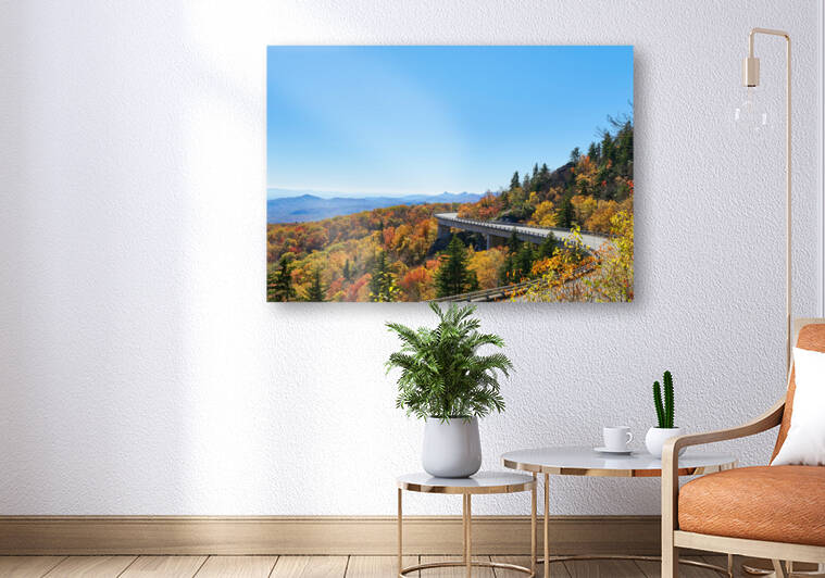 Linn Cove Viaduct by InkedArt