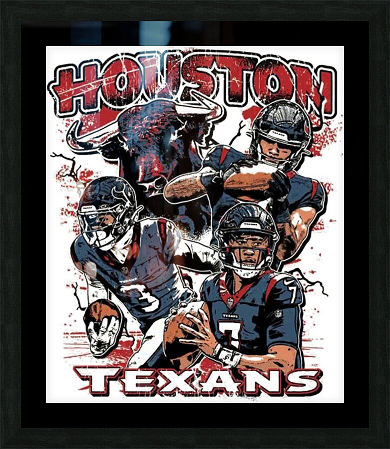 Houston Texans 15 Picture Frame print