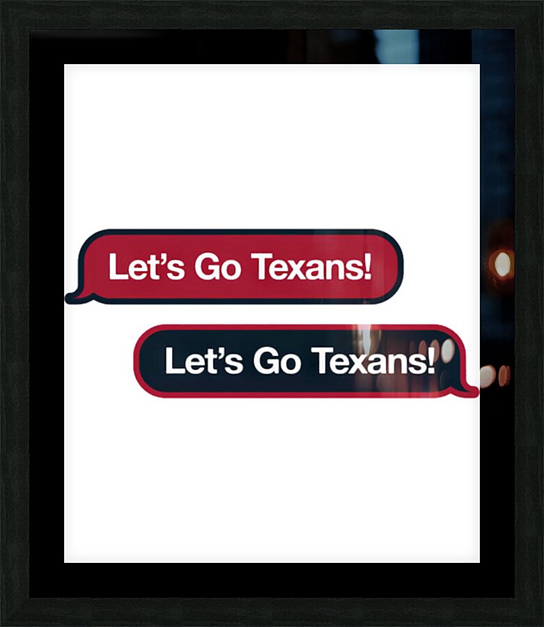 Houston Texans 2 Picture Frame print