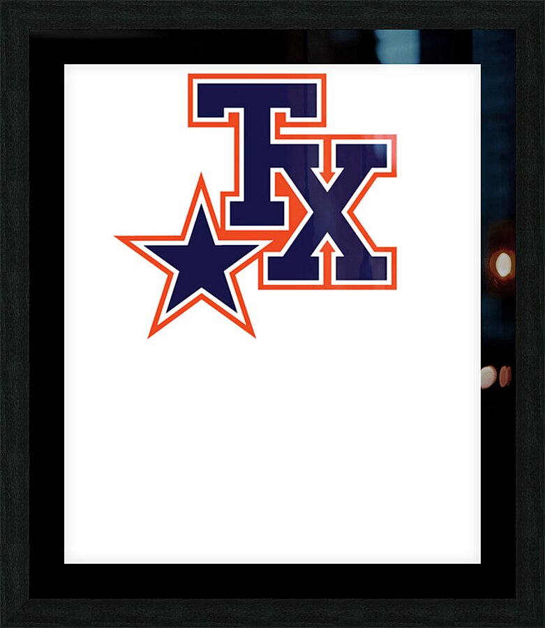 Houston Texans 21 Picture Frame print