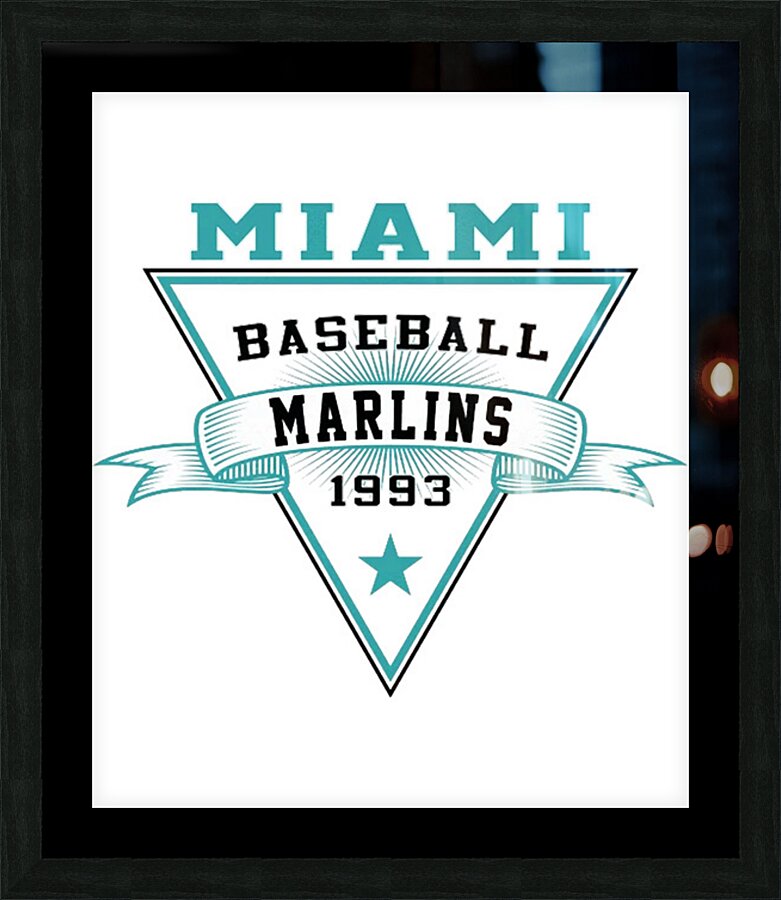 Miami Marlins 30 Picture Frame print