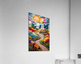 a captivating and whimsical conceptual art piece Acrylic Print