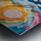 a captivating and whimsical conceptual art piece Metal print