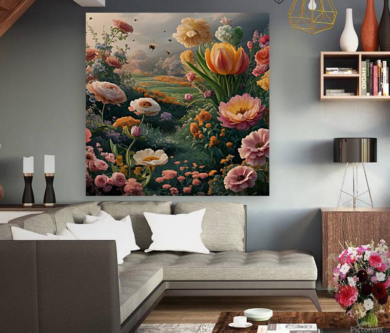 flowers bloom Reproduction