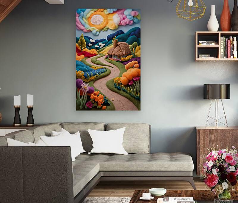 a captivating and whimsical conceptual art piece Reproduction