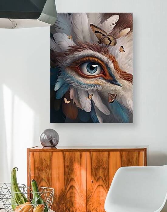 a surreal and enchanting close up of a mythical c by KH ALSAWY
