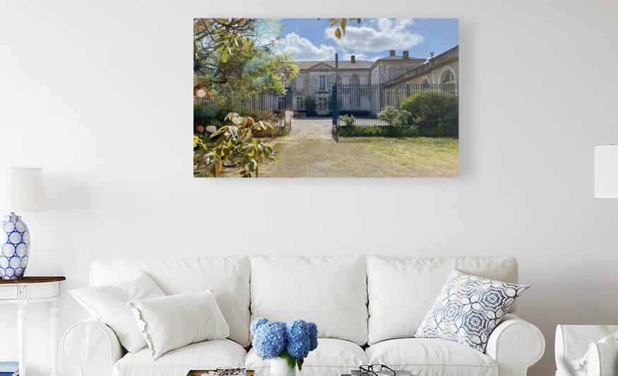 Chateau Avensac 1820 -  Artist Mark Goff by Chateau Avensac