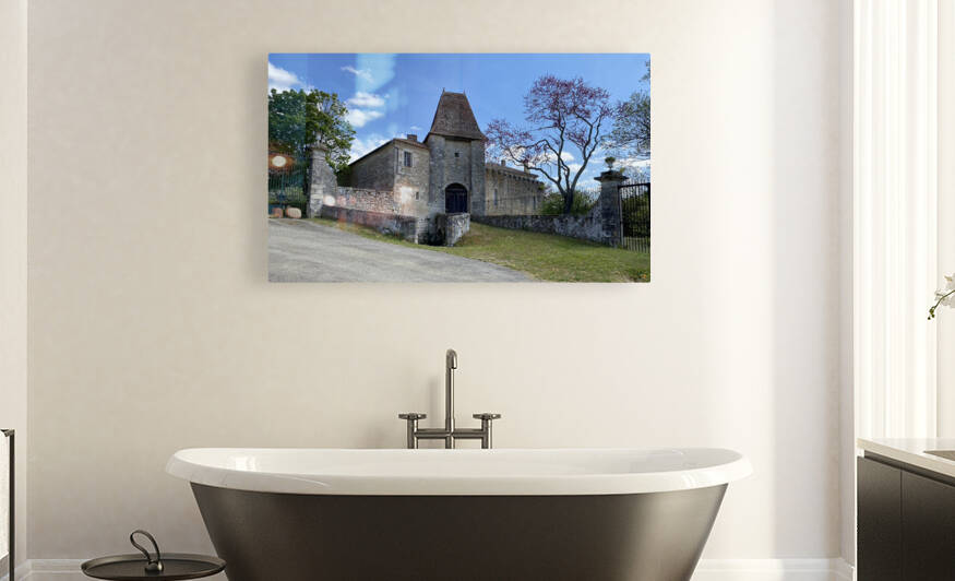 Chateau Avensac 1320 - Artist Mark Goff by Chateau Avensac