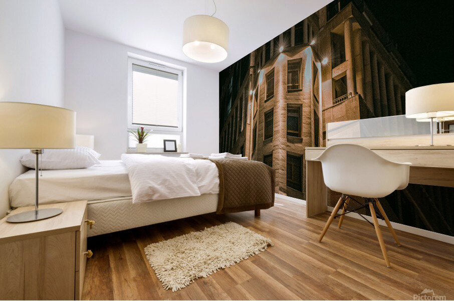 Night life Mural print