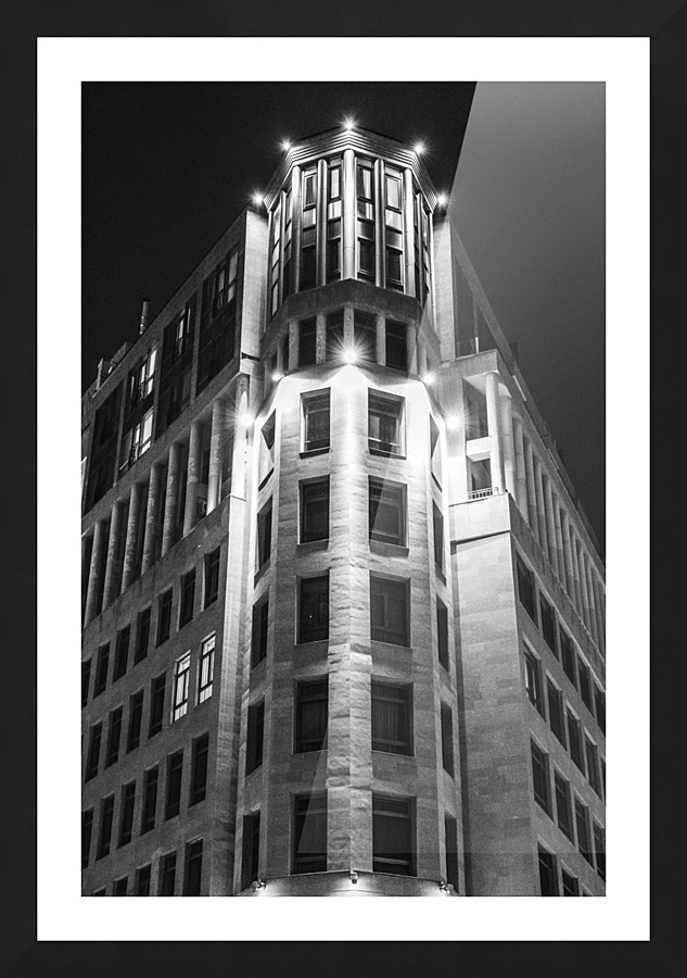 Night life Picture Frame print