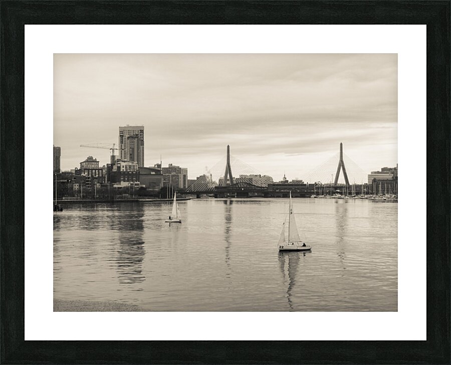 Smooth Sailing Picture Frame print