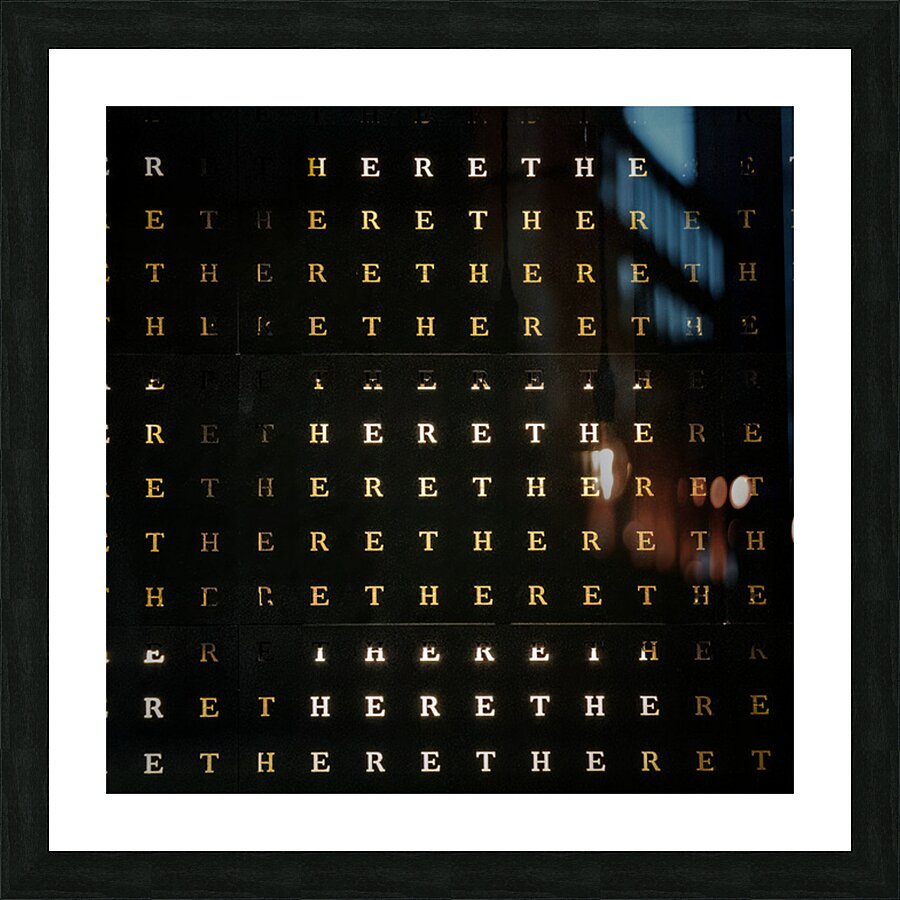 Ethere Picture Frame print
