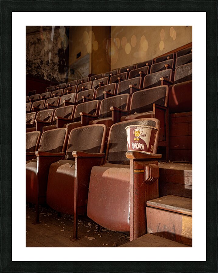 Fresh Popcorn Picture Frame print