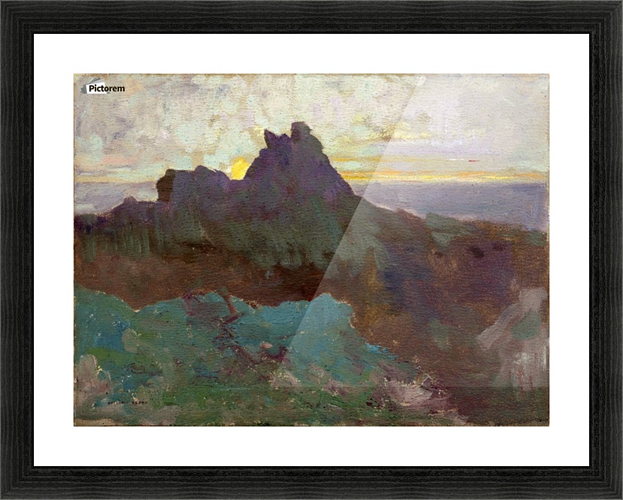 Rocky Peak Picture Frame print