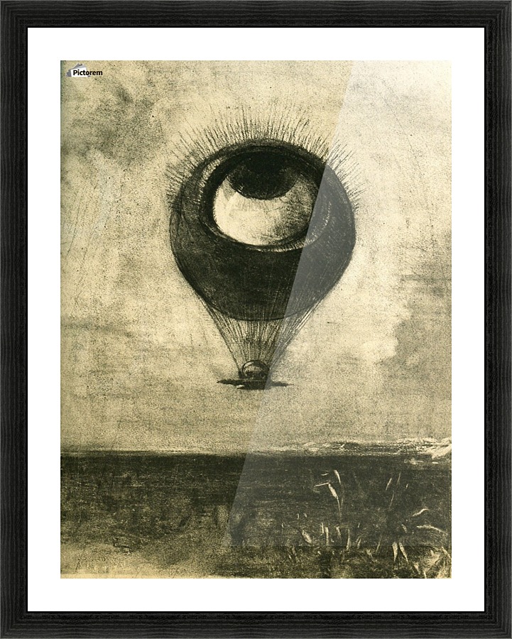 Eye-Balloon Picture Frame print
