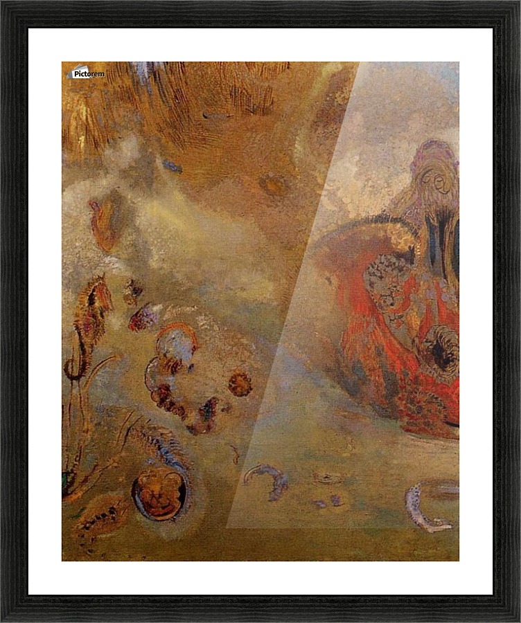 Underwater Vision Picture Frame print