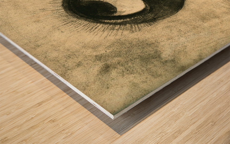 Eye-Balloon Wood print