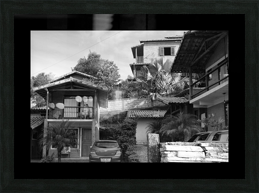 Houses Picture Frame print