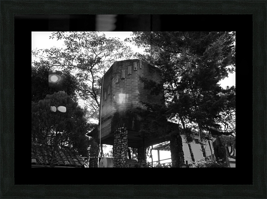 Water tank Picture Frame print