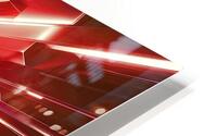 A captivating 3D abstract background 2 HD Metal print