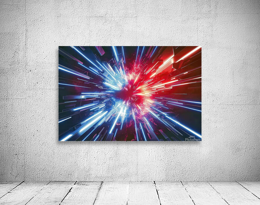 A captivating 3D abstract background 2 Wall Preview