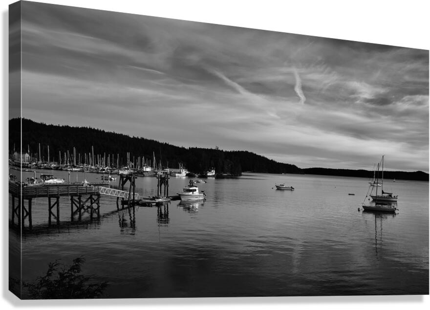 West Sound Canvas Print