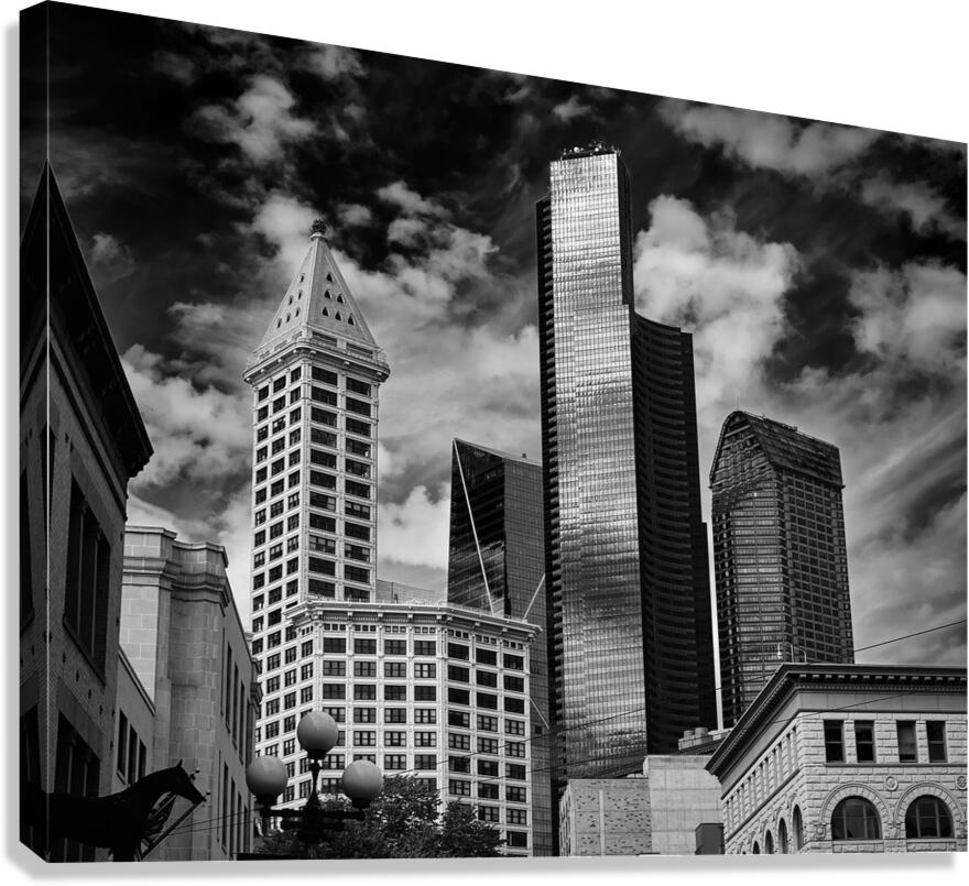 Smith Tower and Progeny  Canvas Print