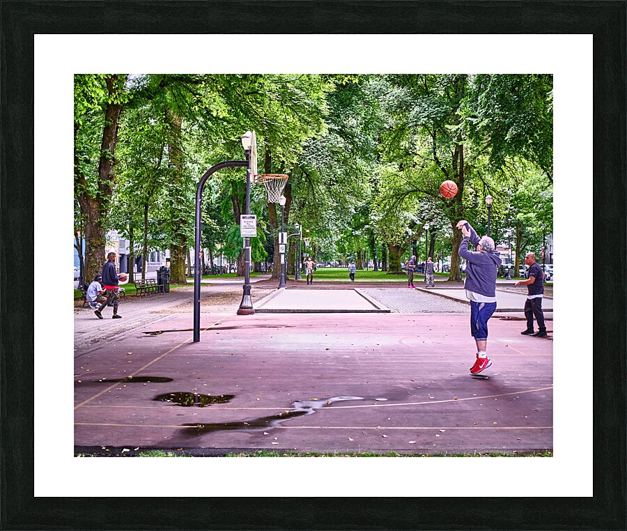 The Shot Picture Frame print