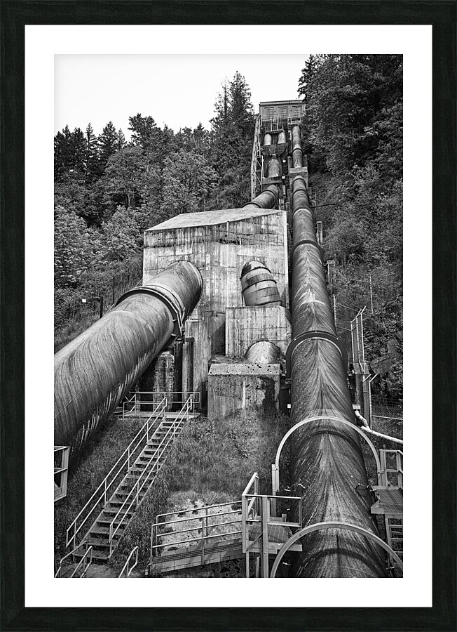 Waterworks Picture Frame print