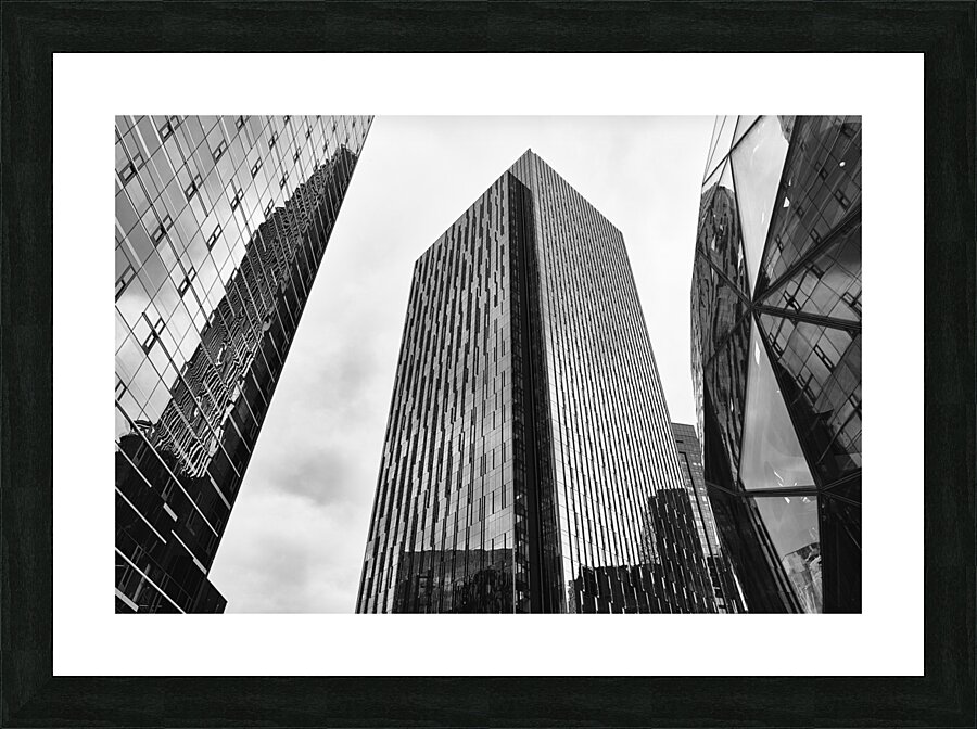A Reflective Group Picture Frame print