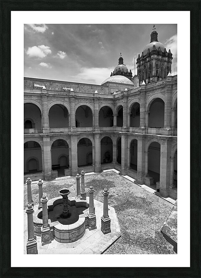 Austere Monastery  Picture Frame print