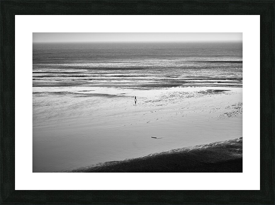 Alone Picture Frame print