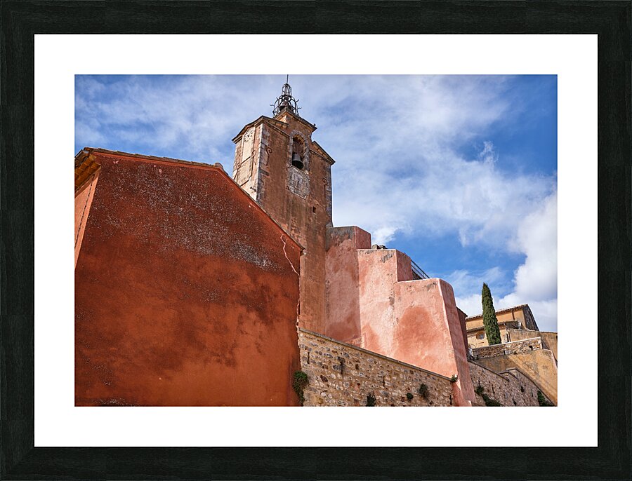 Roussillon Ochre Sampler Picture Frame print