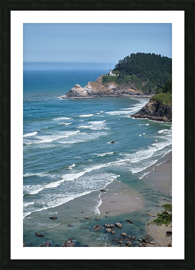 Heceta Head Lighthouse Picture Frame print