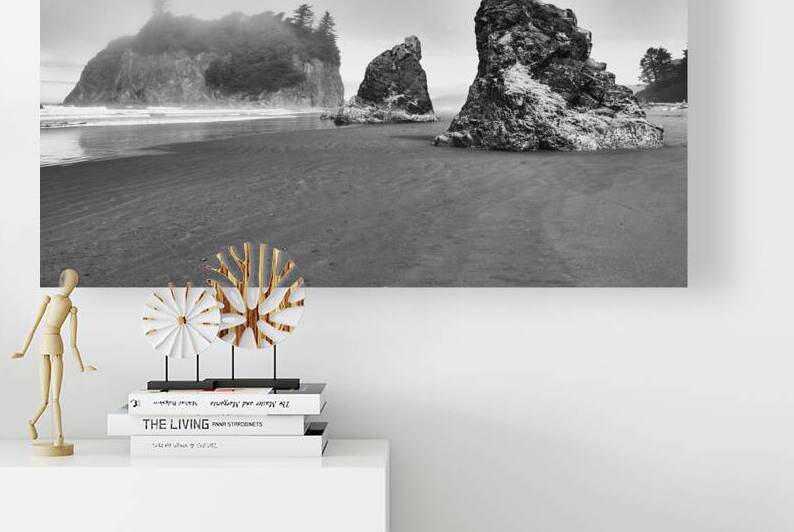 Foggy Beach Scene [3] by Malcolm Cutchin Photography