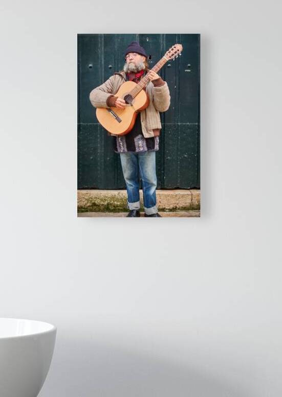 Portuguese Guitarist by Malcolm Cutchin Photography