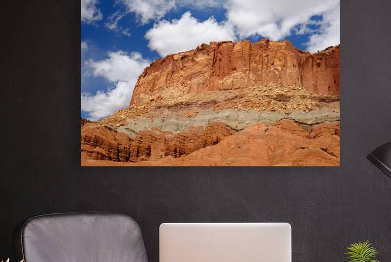 Capitol Reef Butte by Malcolm Cutchin Photography