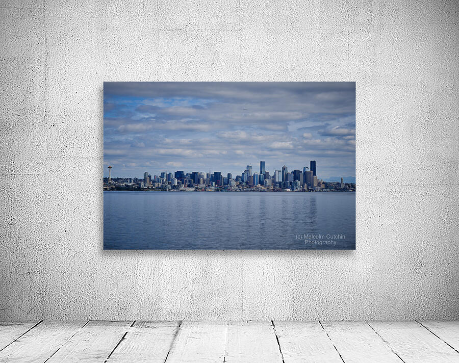 Seattle Skyline Wall Preview