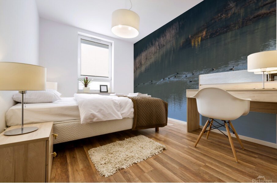 Mid row  Mural print