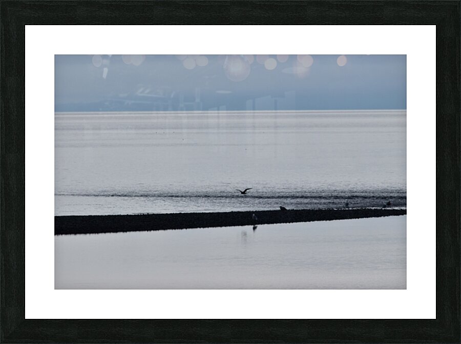 The calm 4 Picture Frame print